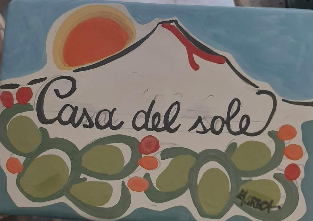 Vila La Casa Del Sole Katánie Exteriér fotografie