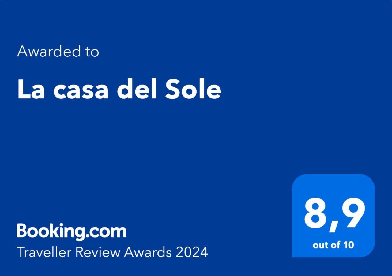 Vila La Casa Del Sole Katánie Exteriér fotografie
