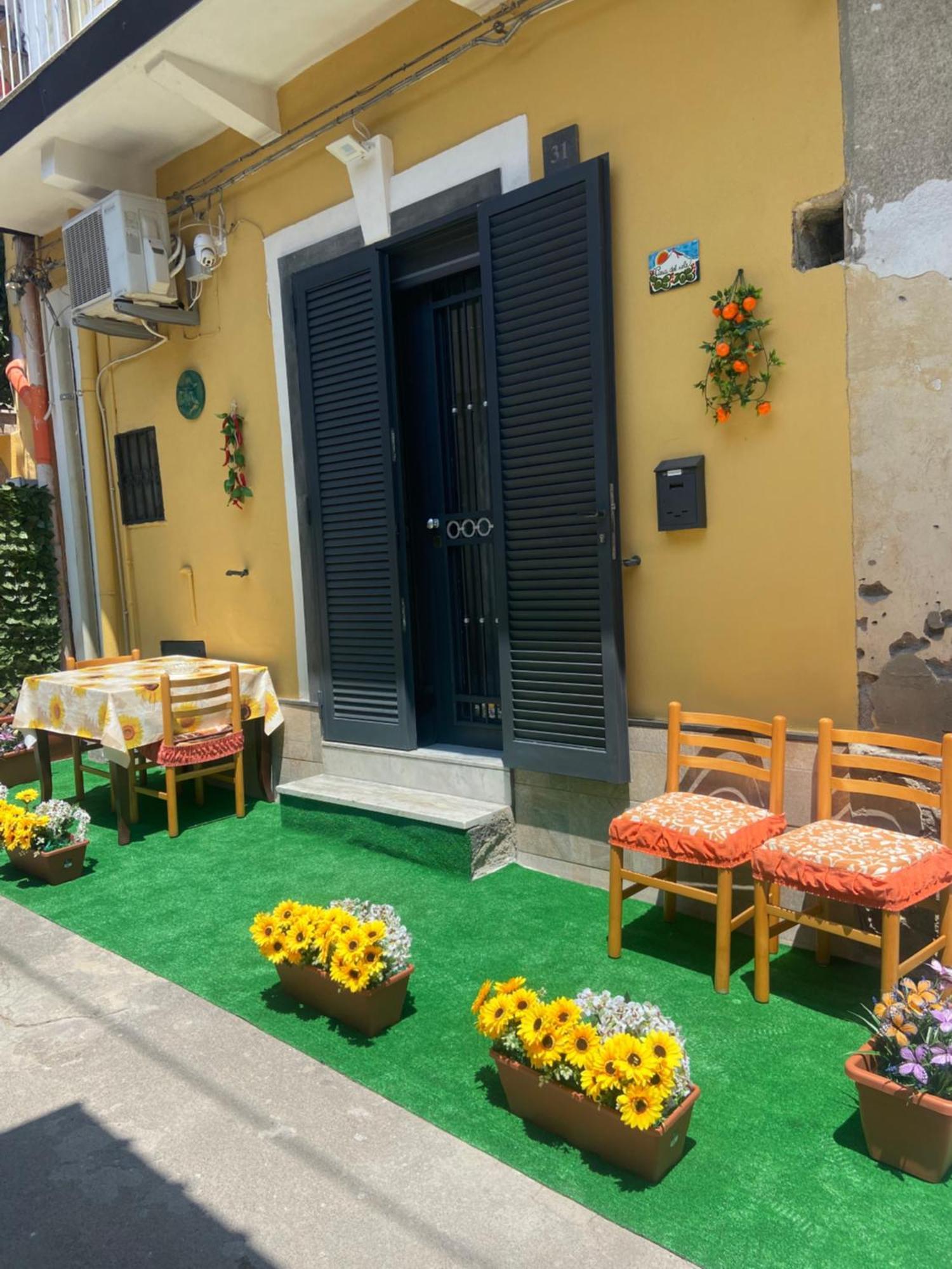 Vila La Casa Del Sole Katánie Exteriér fotografie